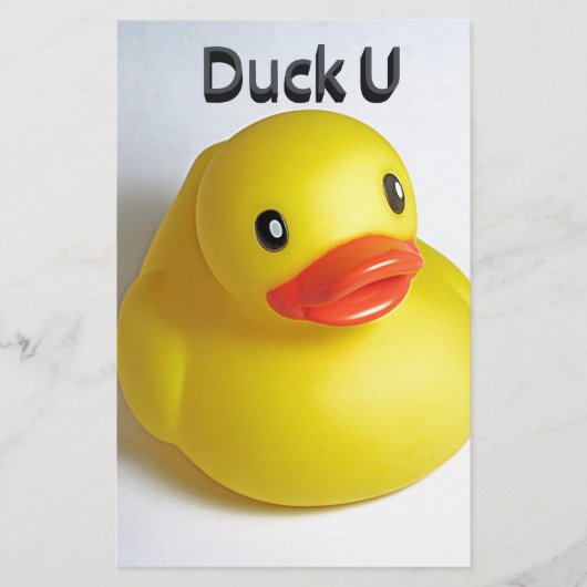 Duck U Briefpapier (Voorkant)