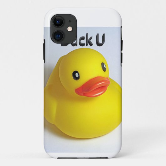 Duck U Case-Mate iPhone Case (Achterkant)