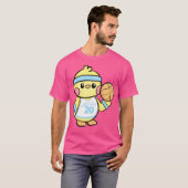 Duck verkleed als basketbalspeler t-shirt (Voorkant volledig)