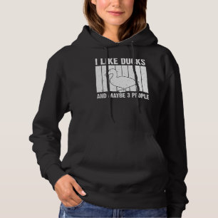 Duck voor Mannen Duck Mallard Drake Hoodie