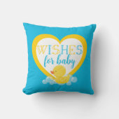 Duck Wensen voor Baby Autograph Kussen Voor Ondert (Voorkant)