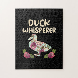 Duck Whisperer Flower Funny Farming Boerderij Legpuzzel