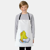 Duck with Book Schort (Gedragen)