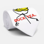 Duck Yea - Bottom Tip Stropdas (Opgerold)