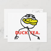 Duck Yea - Carte postale (Devant / Derrière)