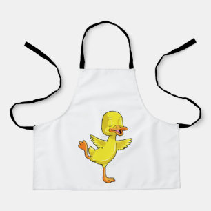 Duck Yoga Fitness on a Lega Schort