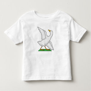 Duck Yoga Meditation Fitness Kinder Shirts