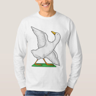 Duck Yoga Meditation Fitness T-shirt