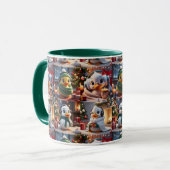 Duckday voor kerst mok (Voorkant links)