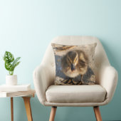 Ducking Baby Duck Bird Wildlife Animal Pillow Kussen (Stoel)