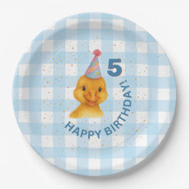  Duckling 5e Verjaardag Party Bord