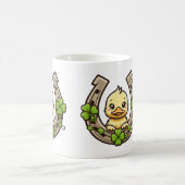 Duckling de dessin sur la Mug Celtic Horseshoe (Centre)