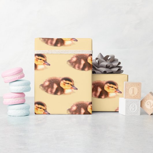 Duckling Photo Wrapping Paper  Cadeaupapier