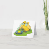 Ducklings Hartelijk dank Bedankkaart (Voorkant)