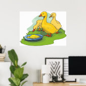 Ducklings Poster (Thuiskantoor)