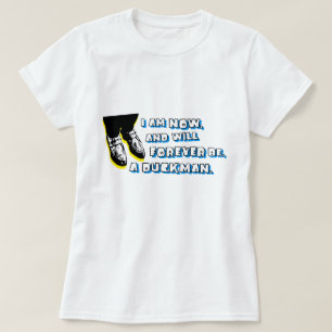 Duckman 80s Pop Cultuurgrafiek T-shirt