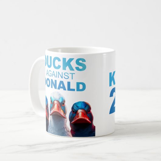 DUCKS CONTRE DONALD mug (Devant gauche)