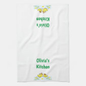 Ducks Floral Kitchen Hand Towel Theedoek (Verticaal)