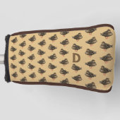 Ducks Golf Putter Head Hoesje Golfheadcover (Voorkant)