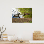 "Ducks in Love" Poster (Keuken)