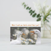 DucktoDuckLove je Briefkaart (Staand voorkant)