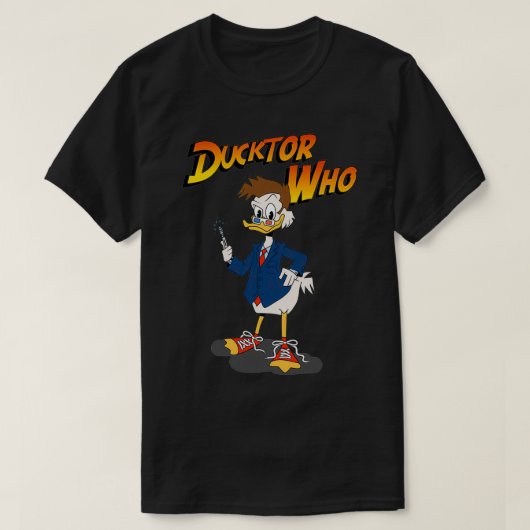 Ducktor die t-shirt (Design voorkant)