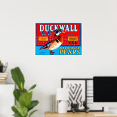 Duckwall Hood River Pears Poster (Thuiskantoor)