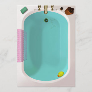 Ducky Baby Shower-uitvindingen Kaart