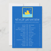 Ducky Bubbles met zoete rubber zouden ze liever ee Kaart (Voorkant)