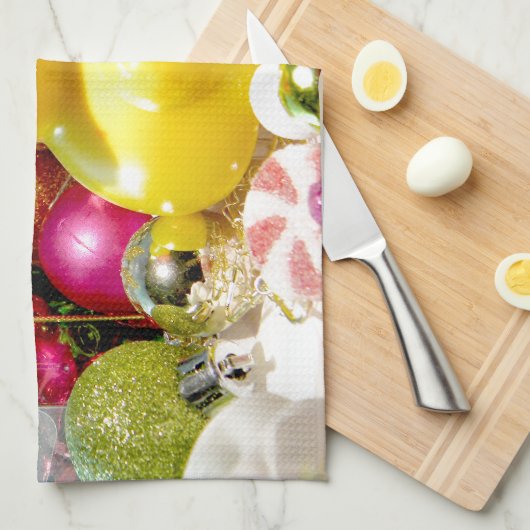 Ducky Christmas I Theedoek (Quarter Fold)