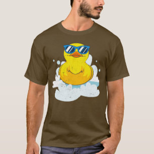 Ducky Cool Ducking Funny Bath Speelgoed Rubber Duc T-shirt