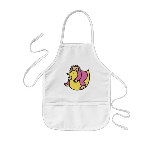 Ducky Dreams Kinder Schort (Voorkant)
