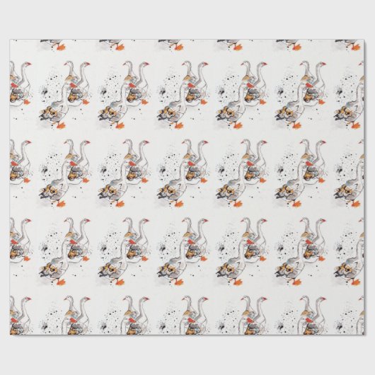 Ducky Duck Cadeaupapier (Vlak)