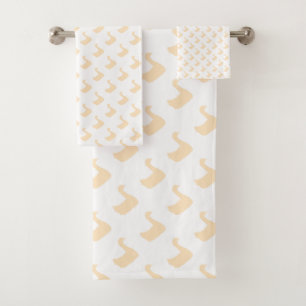 Ducky Duck Diagonal Blanc Enfants