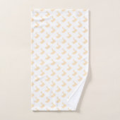 Ducky Duck Diagonal Blanc Enfants (Serviette à main)