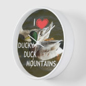 Ducky eend bergen. (Hoek)