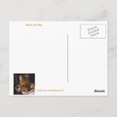 Ducky het Briefkaart van de Dog (Achterkant)