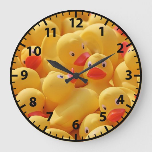 Ducky Kind met rubberwand Grote Klok (Voorkant)