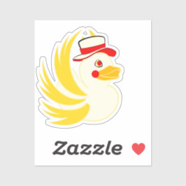 Ducky, koning van de demonen sticker