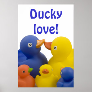 Ducky love - affiche