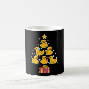 Ducky Rubber Duck Kerstboom Koffiemok