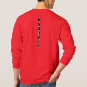 Ducs.ca Shirt met tandwielen (rood) (Achterkant)