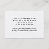 Duct Elbow Visitekaartje (Achterkant)