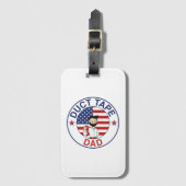 Duct Tape Dad - Bagage Label (Voorkant (verticaal))