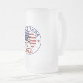 Duct Tape Dad - Beer Frosted Mug  (Devant droit)