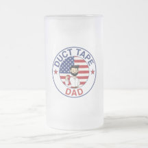 Duct Tape Dad - Beer Frosted Mug 