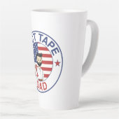 Duct Tape Dad - Latte Mug (Angle droit)