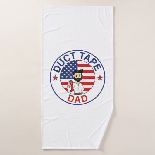 Duct Tape Dad - Towel (Serviette de bain)