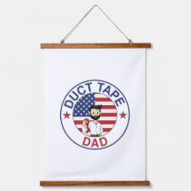 Duct Tape Dad - Wall Tapestry