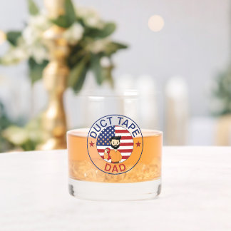 Duct Tape Dad - Whiskey Glass Whisky Glas